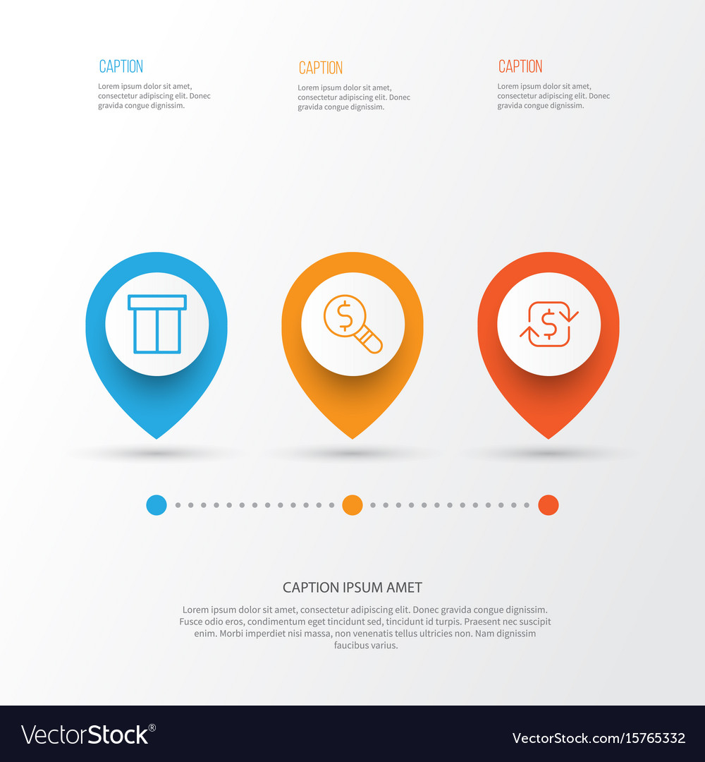 E-commerce icons set collection of recurring