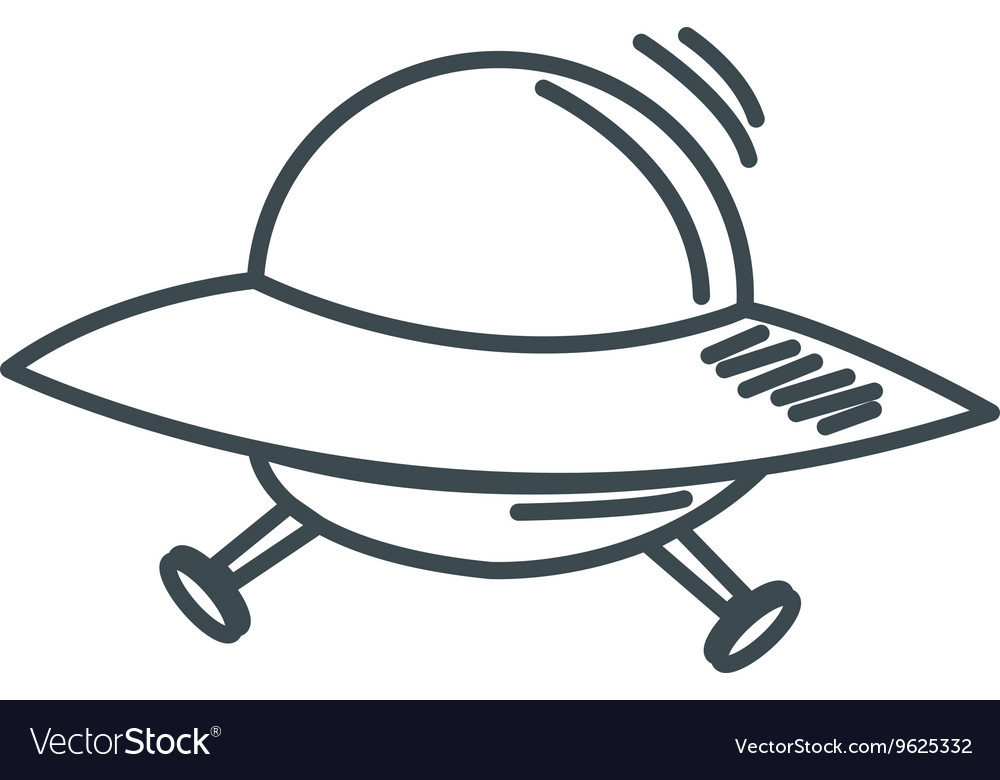Simple Spaceship Icon