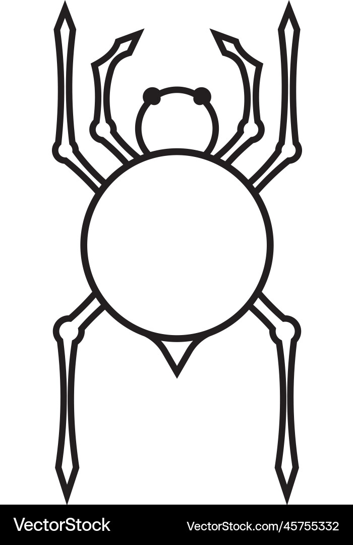 Spider icon Royalty Free Vector Image - VectorStock