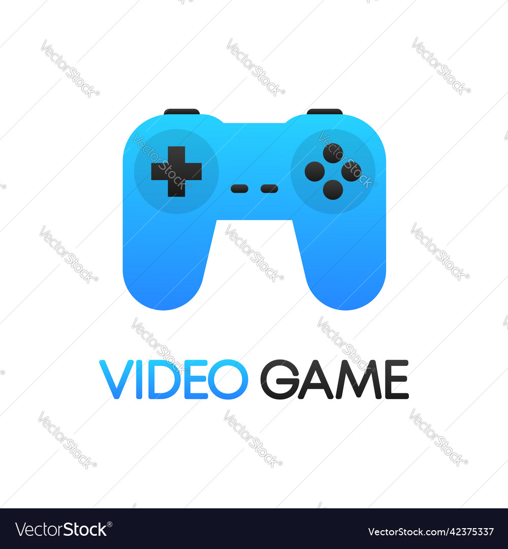 Abstract video game for design vector image Abstract video game for design