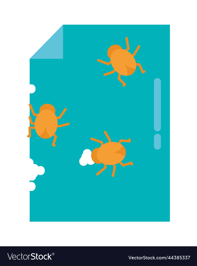 Bugs eating document file