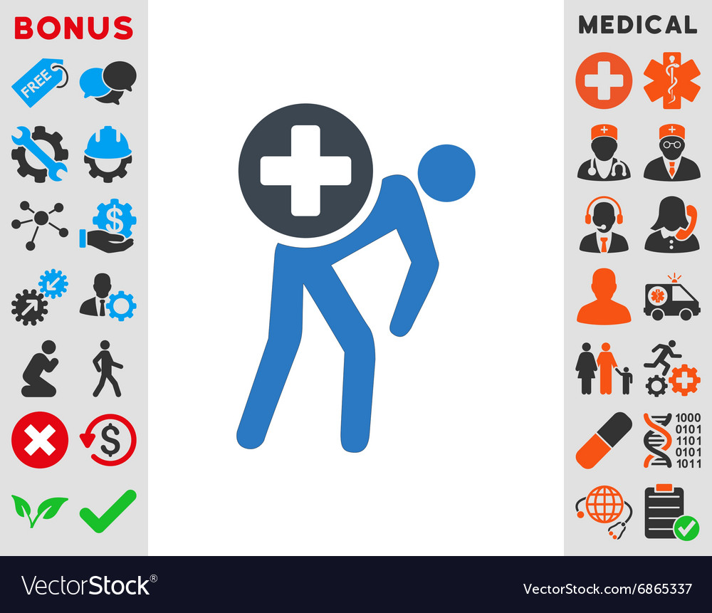 Medication courier icon