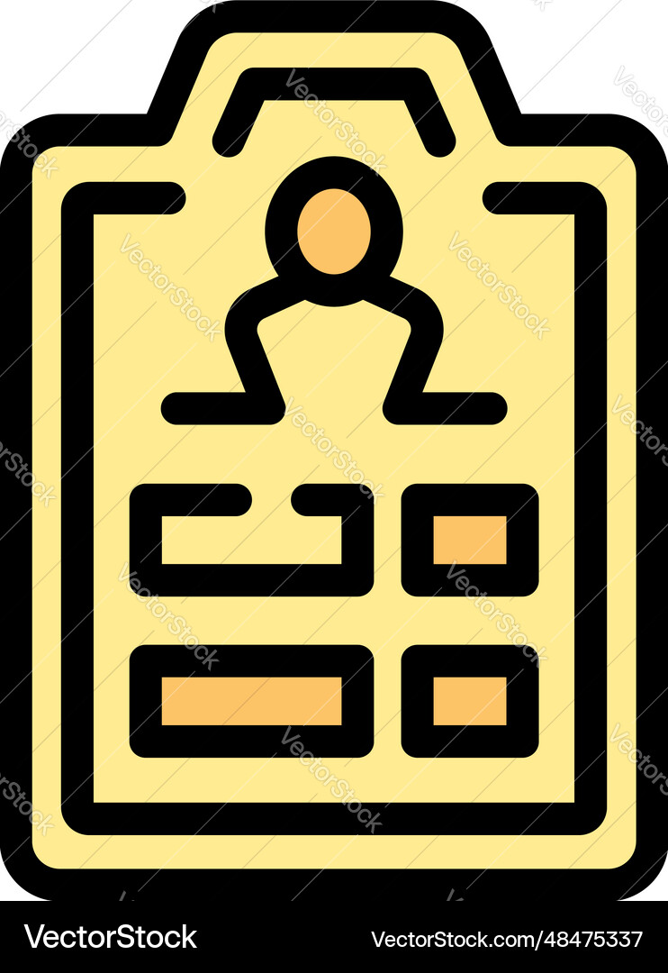 Online training icon flat Royalty Free Vector Image