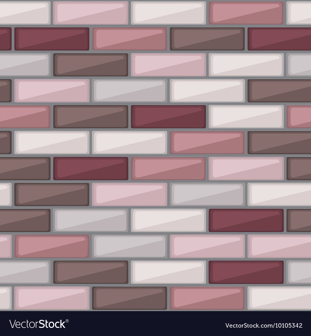 Abstract pattern with colorful brick elements