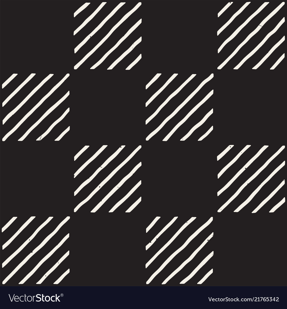Hand drawn seamless repeating pattern vector image Hand drawn seamless repeating pattern