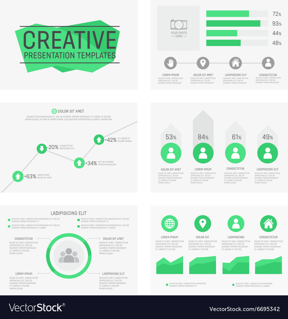 Template for multipurpose presentation