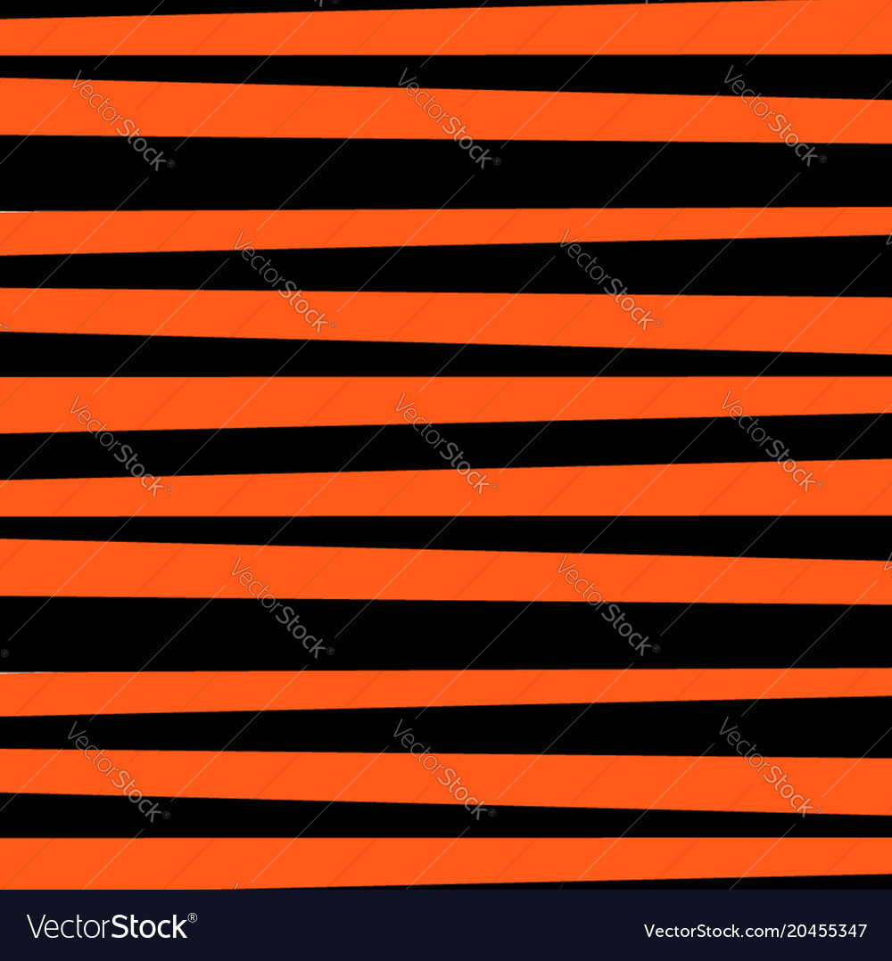 Abstract horizontal striped pattern orange Vector Image