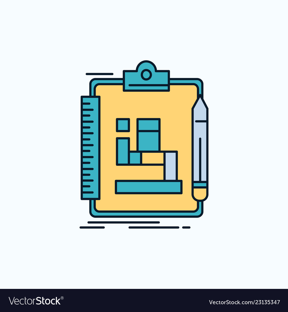 Algorithm process scheme work workflow flat icon vector image Algorithm process scheme work workflow flat icon