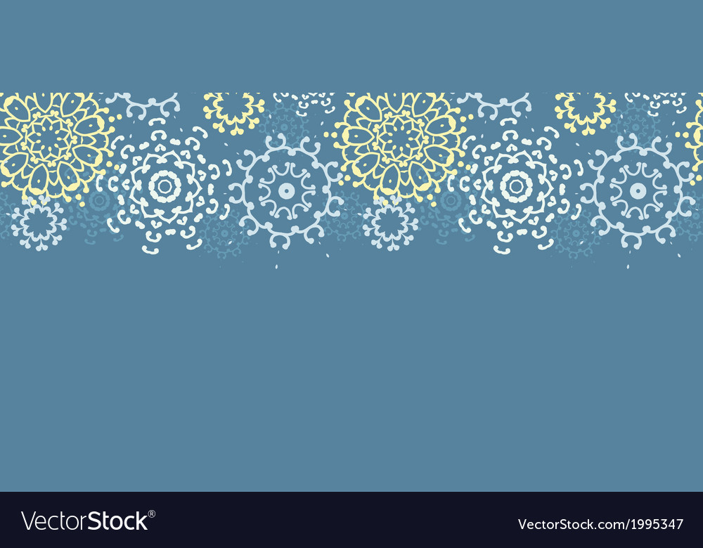 Mandalas Pattern - Gray & Yellow