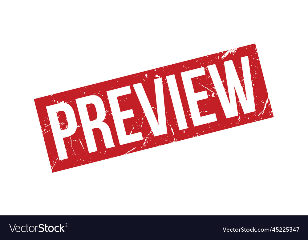 Preview rubber stamp seal Royalty Free Vector Image