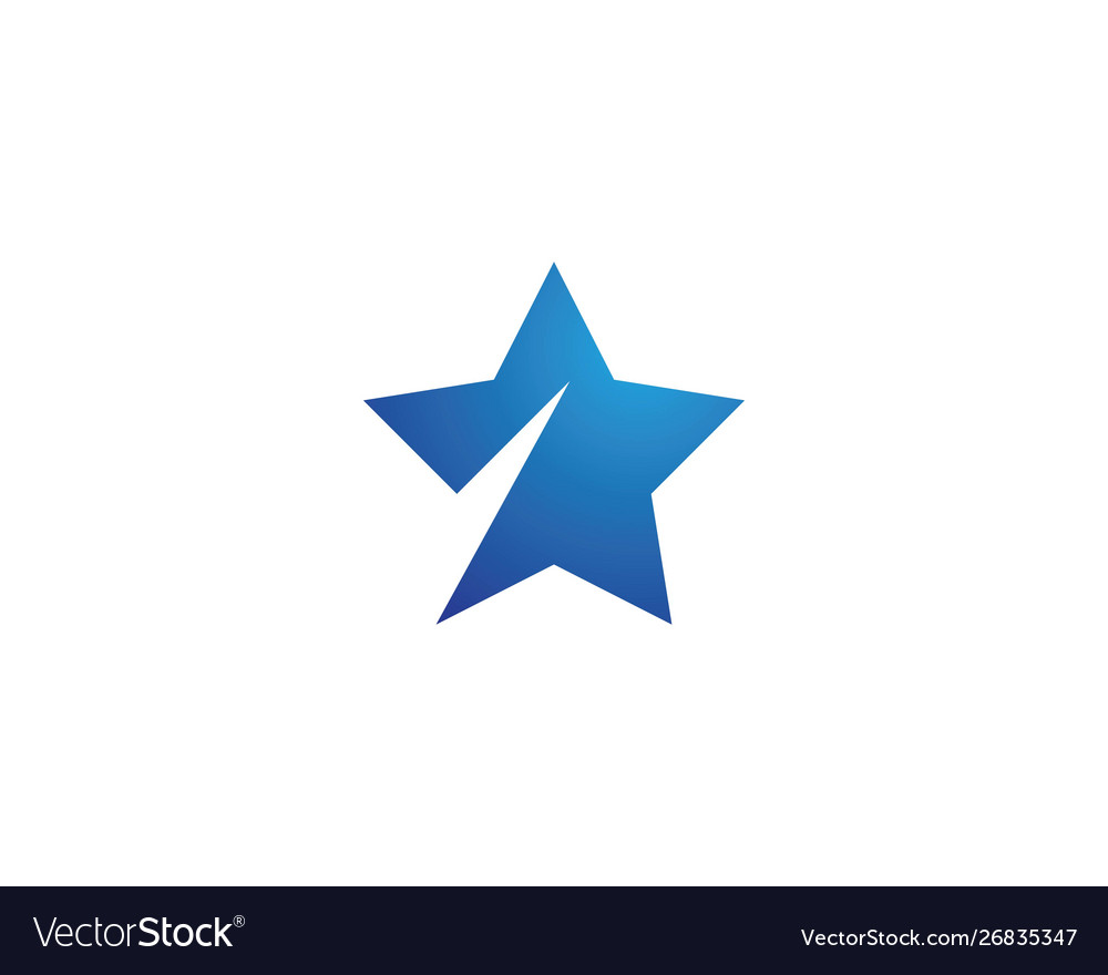 Star logo template Royalty Free Vector Image - VectorStock