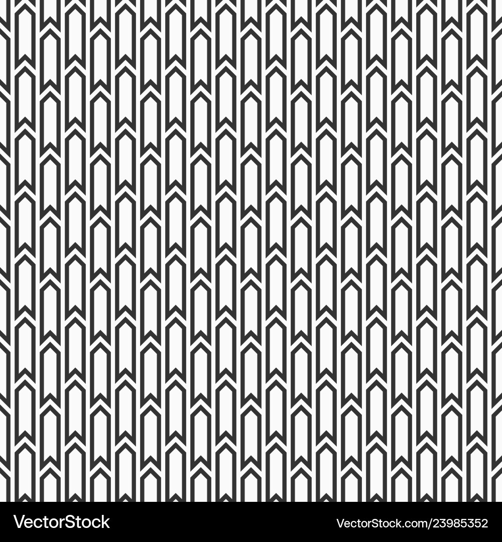 Seamless pattern of arrows Royalty Free Vector Image
