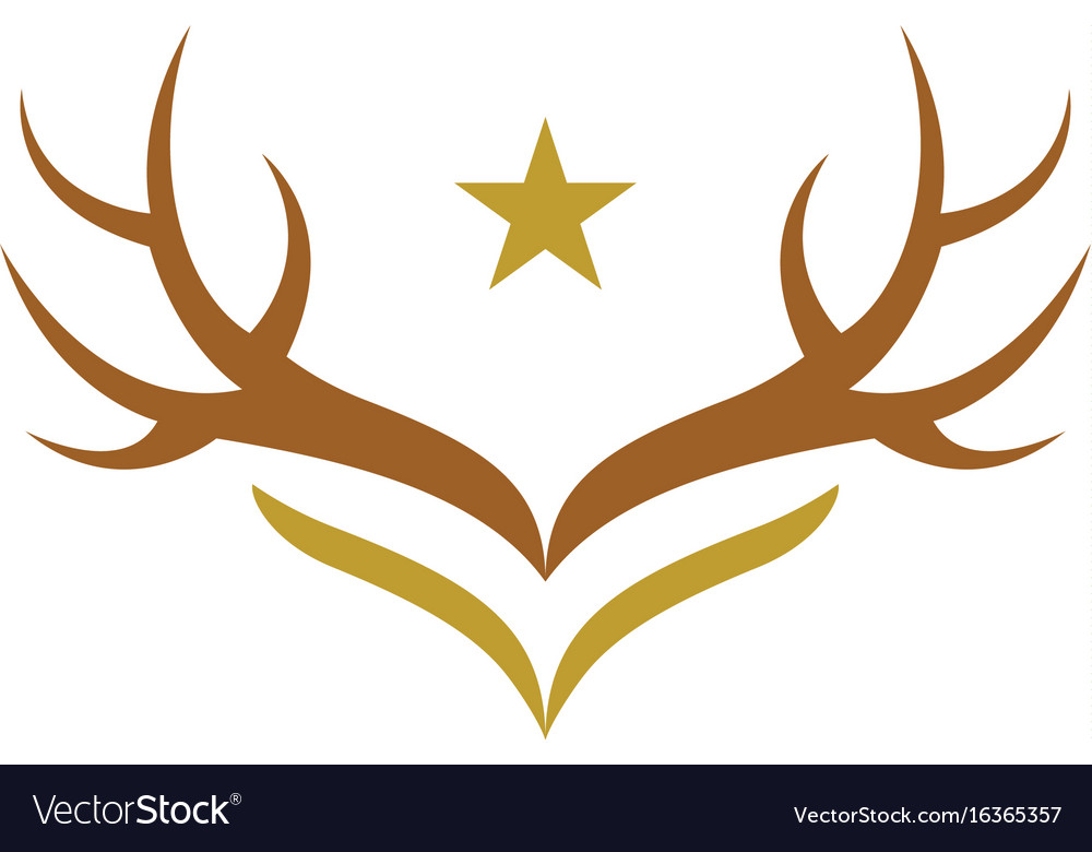 Deer logo template