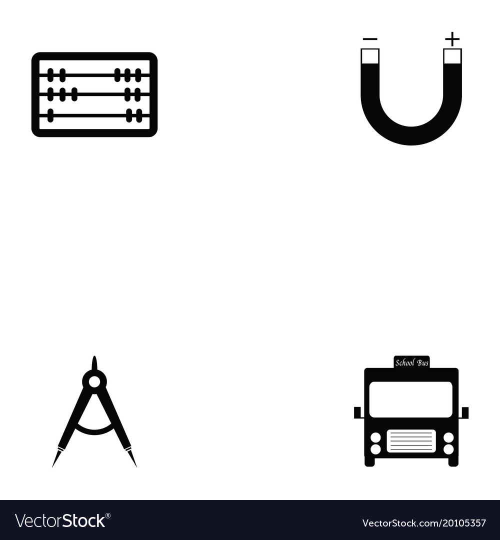 Education icon set