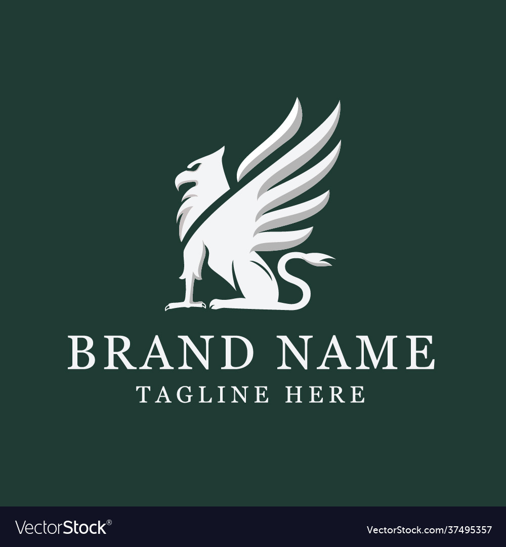 Gryphon logo vector image Gryphon logo