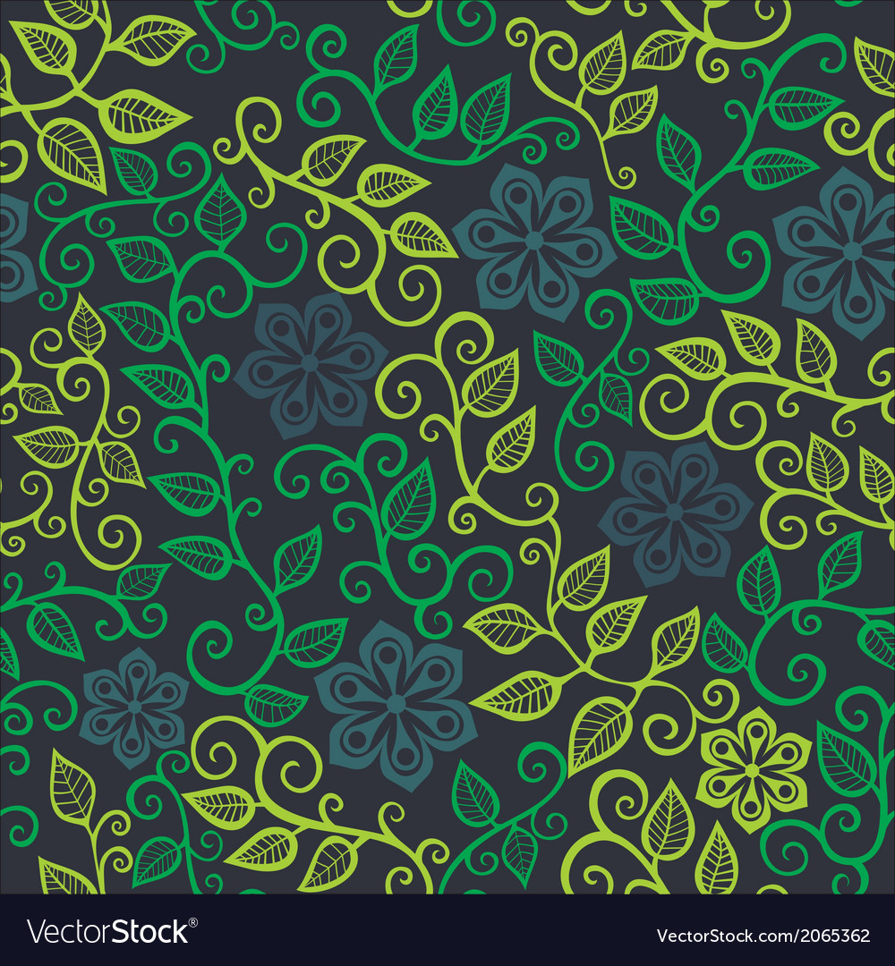 A seamless leaf pattern