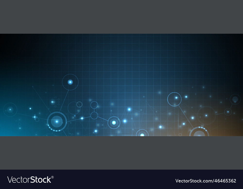 Abstract futuristic circuit computer internet vector image Abstract futuristic circuit computer internet