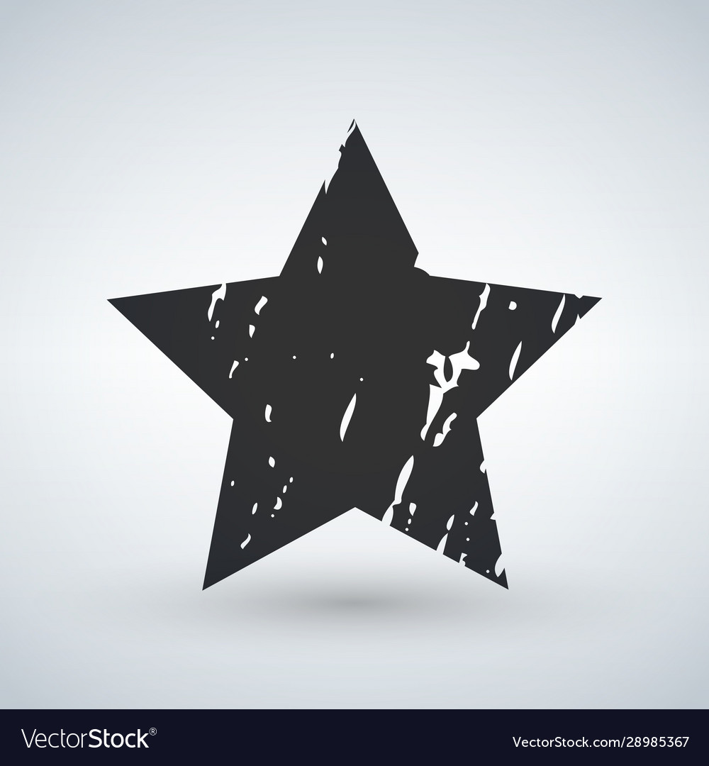 Grunge star background stargrunge Royalty Free Vector Image