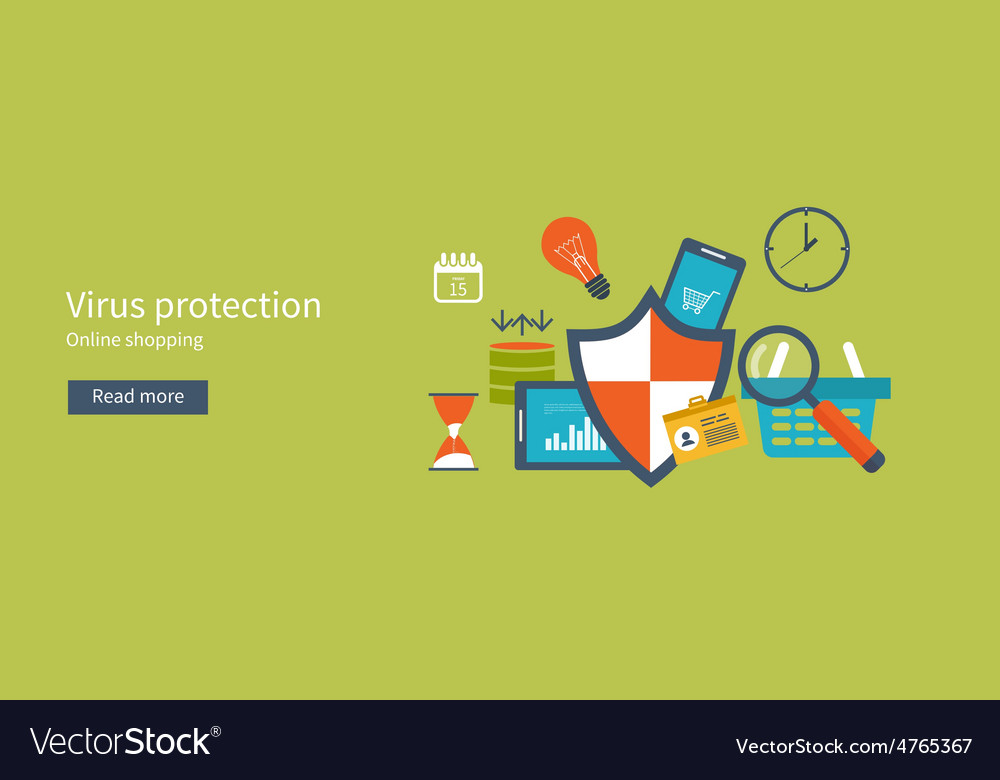 Set of flat design concepts