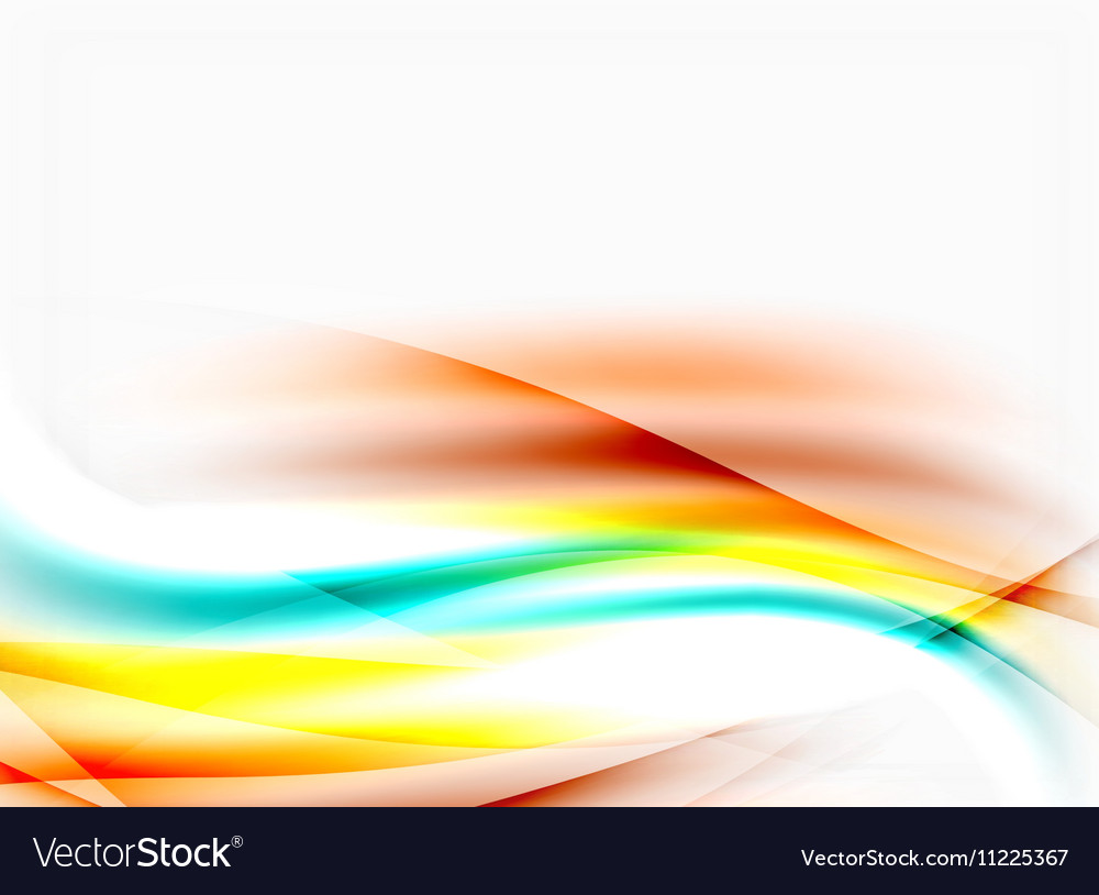 Shiny blurred line waves