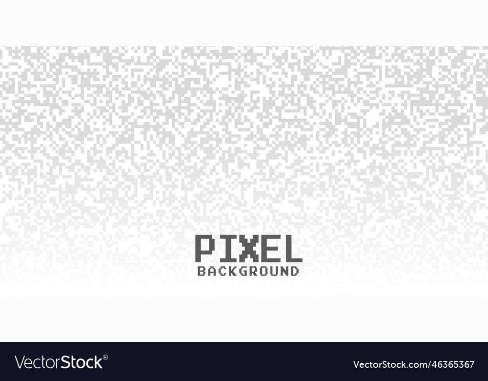 White background with gray pixel dots pattern