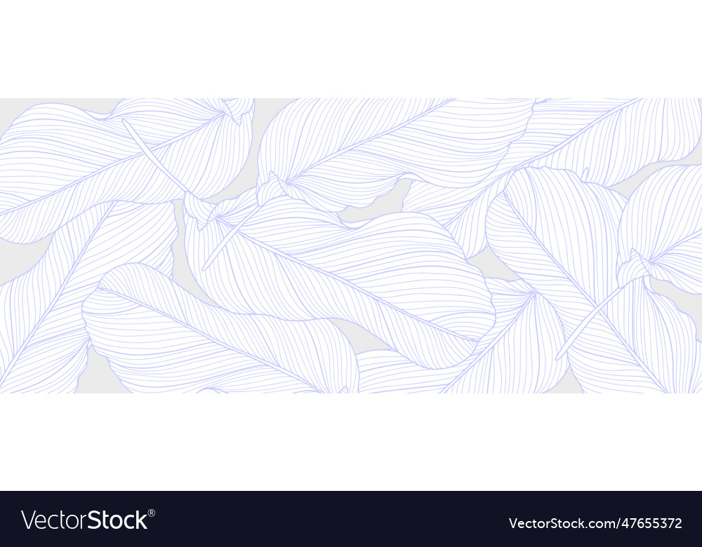 Delicate purple tropical background with banana