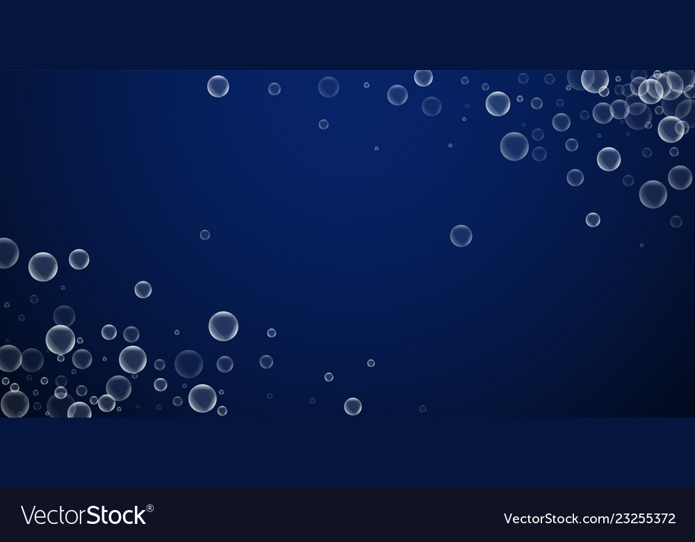 Random soap bubbles abstract background blowing b vector image Random soap bubbles abstract background blowing b