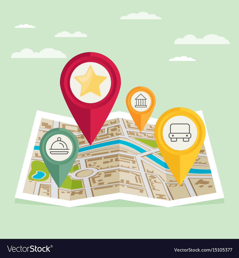Gps map pointers