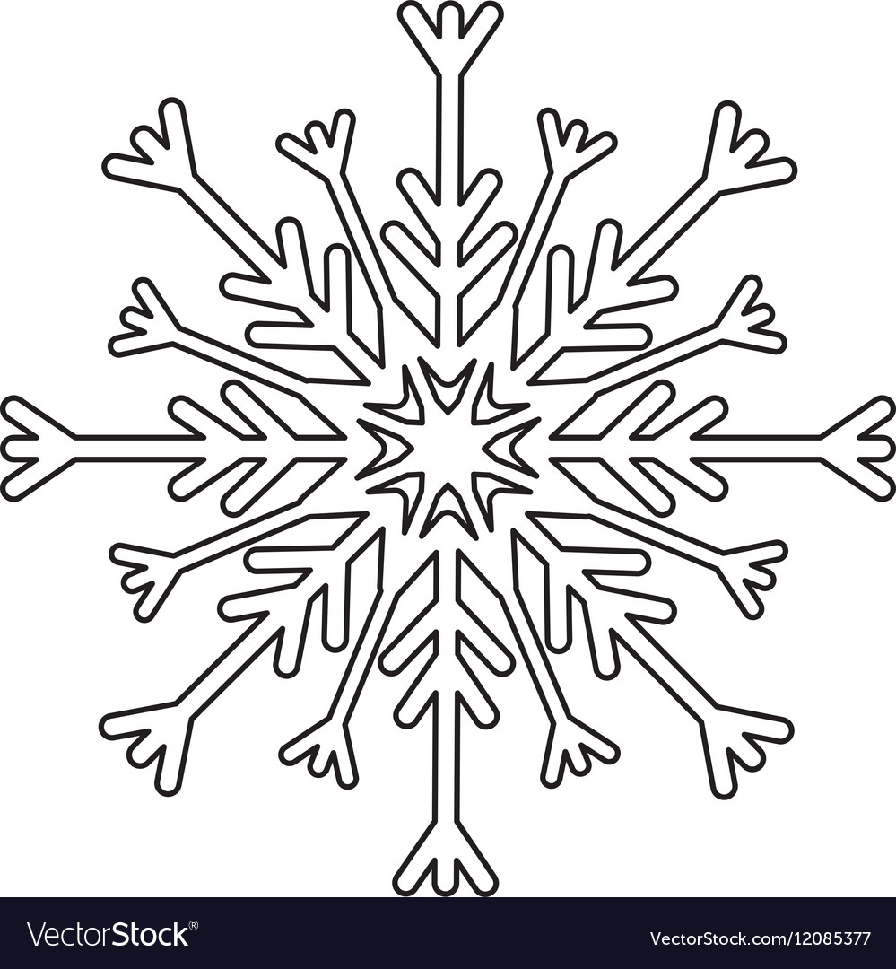 Snowflake Winterschnee