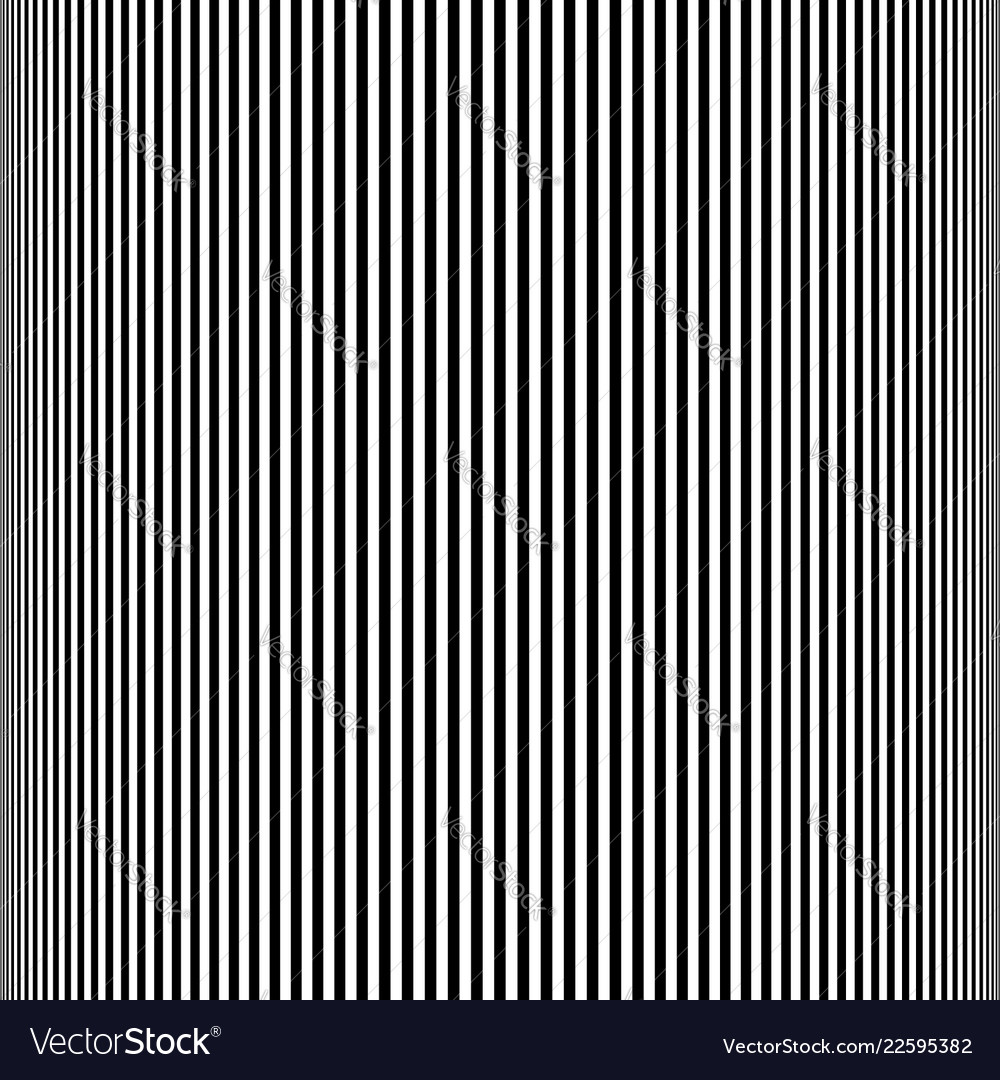 Abstract pattern with distorted lines monochrome vector image Abstract pattern with distorted lines monochrome