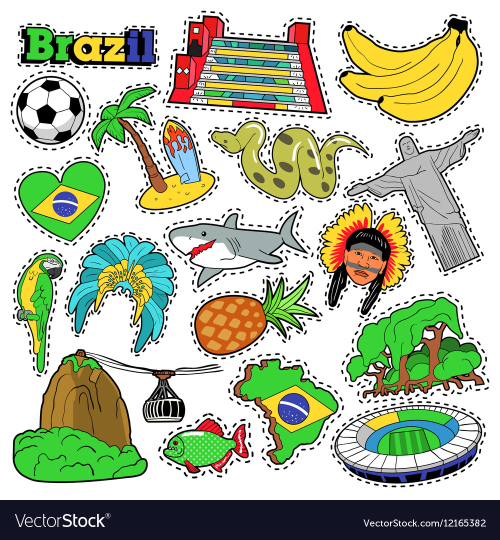 brazil stickers