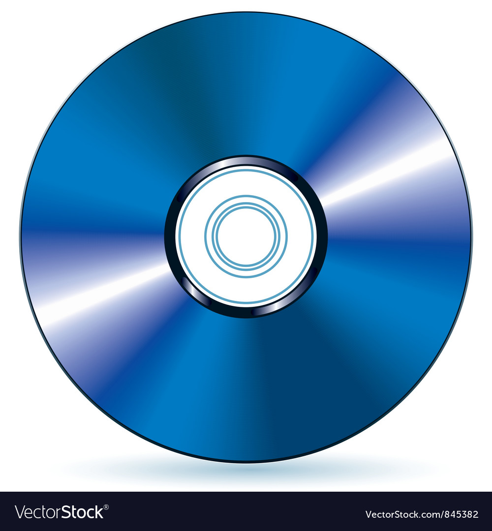 Cd disk Royalty Free Vector Image - VectorStock