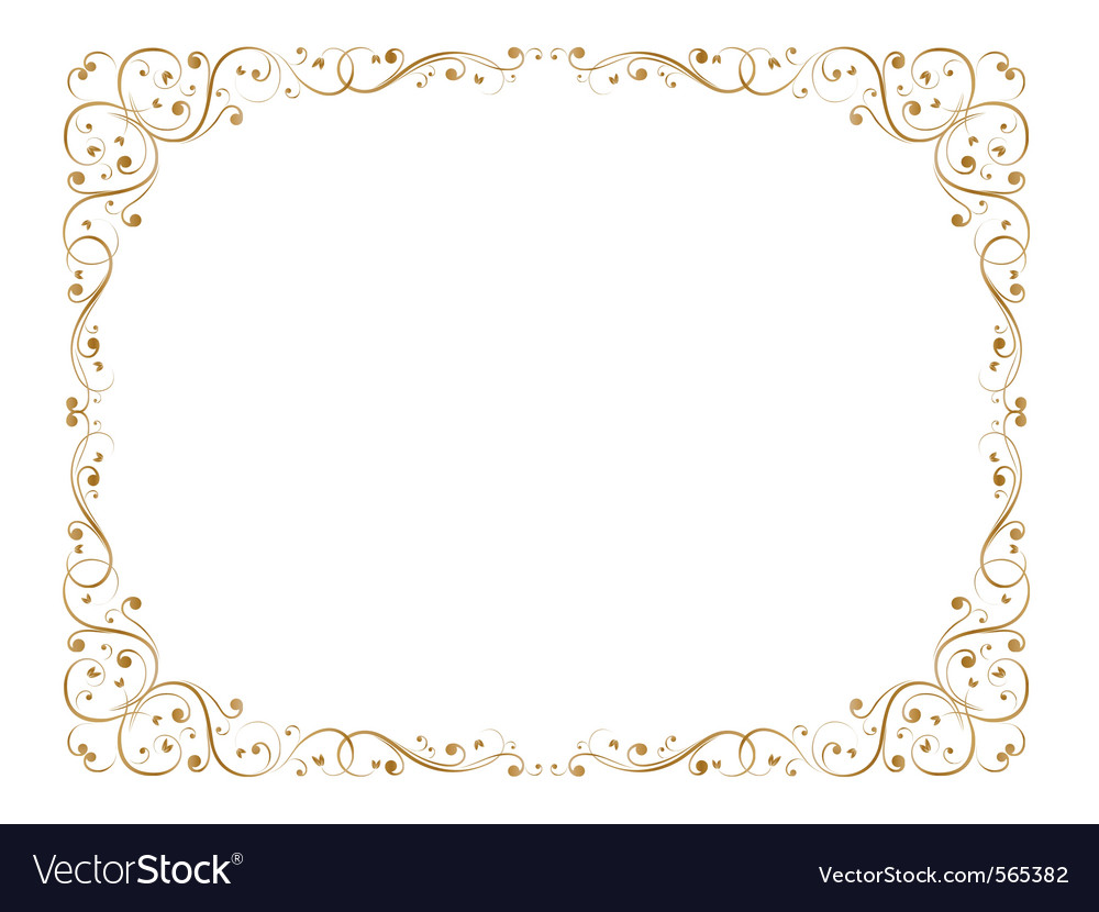 Elegant Floral Scroll Pattern