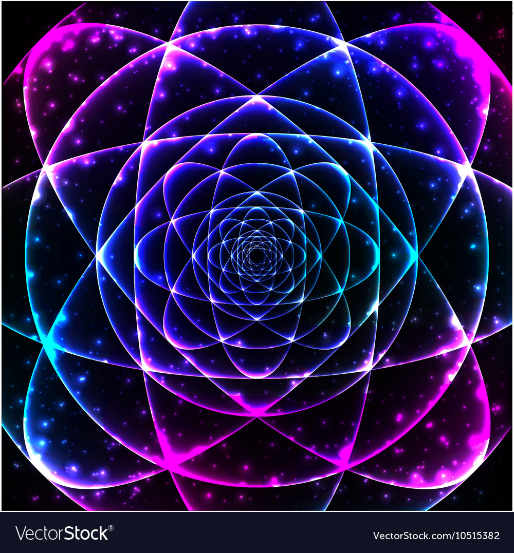 Sacred geometry symbol mandala mystery element Vector Image