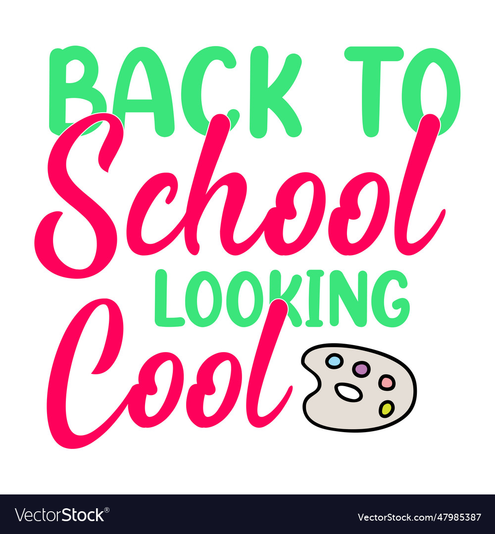 Back to school shirt teacher gift school shirt Vector Image