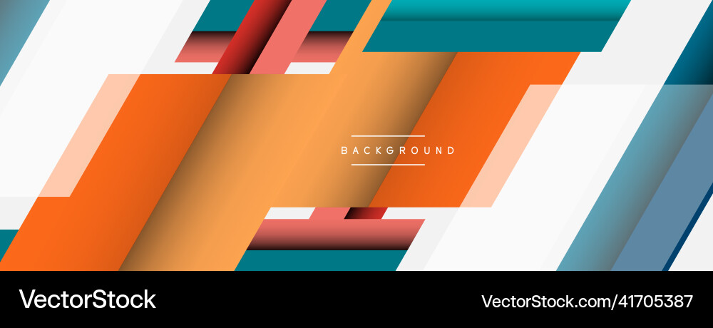 Background abstract overlapping color Royalty Free Vector