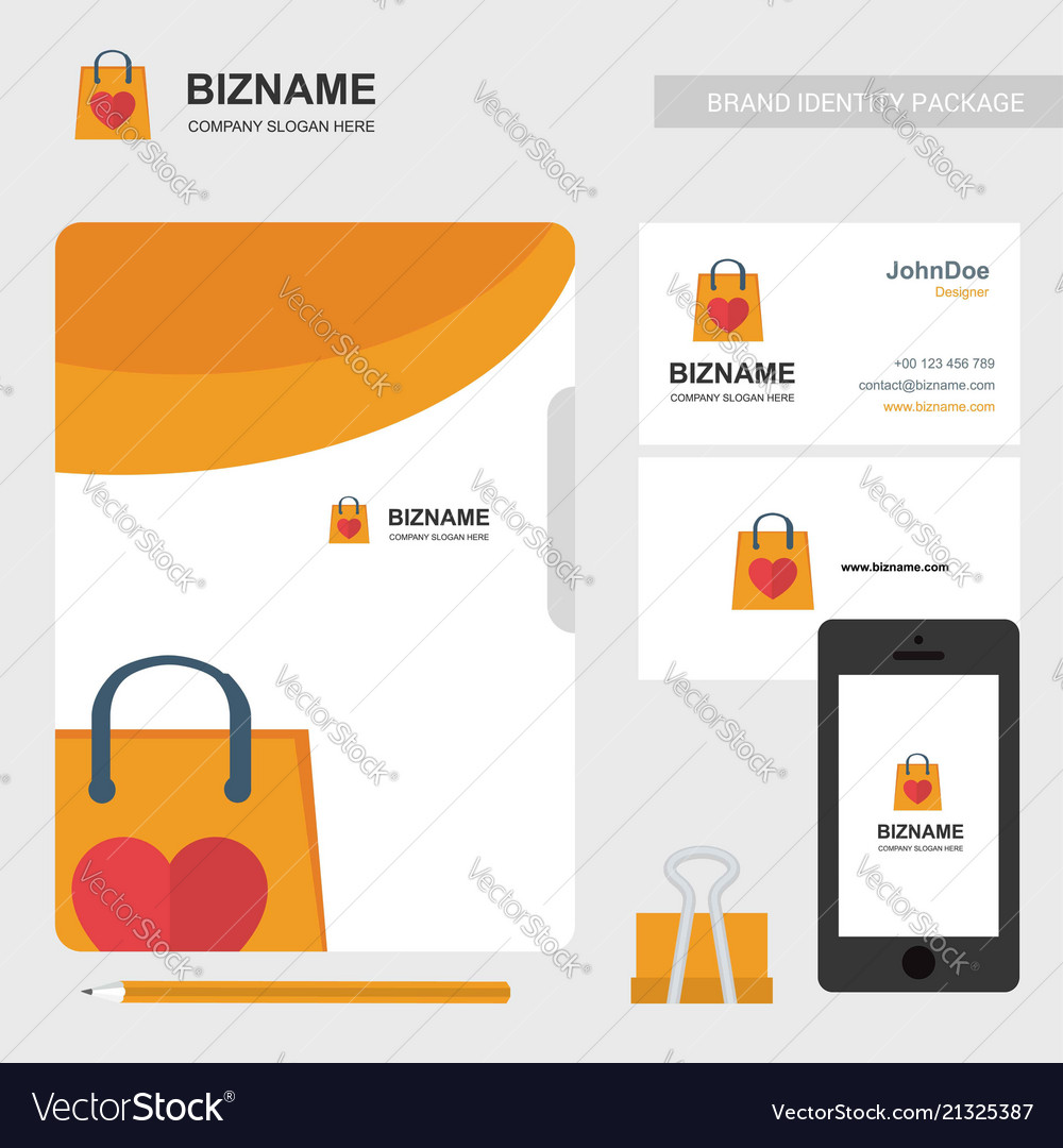 Company brochure with creative design