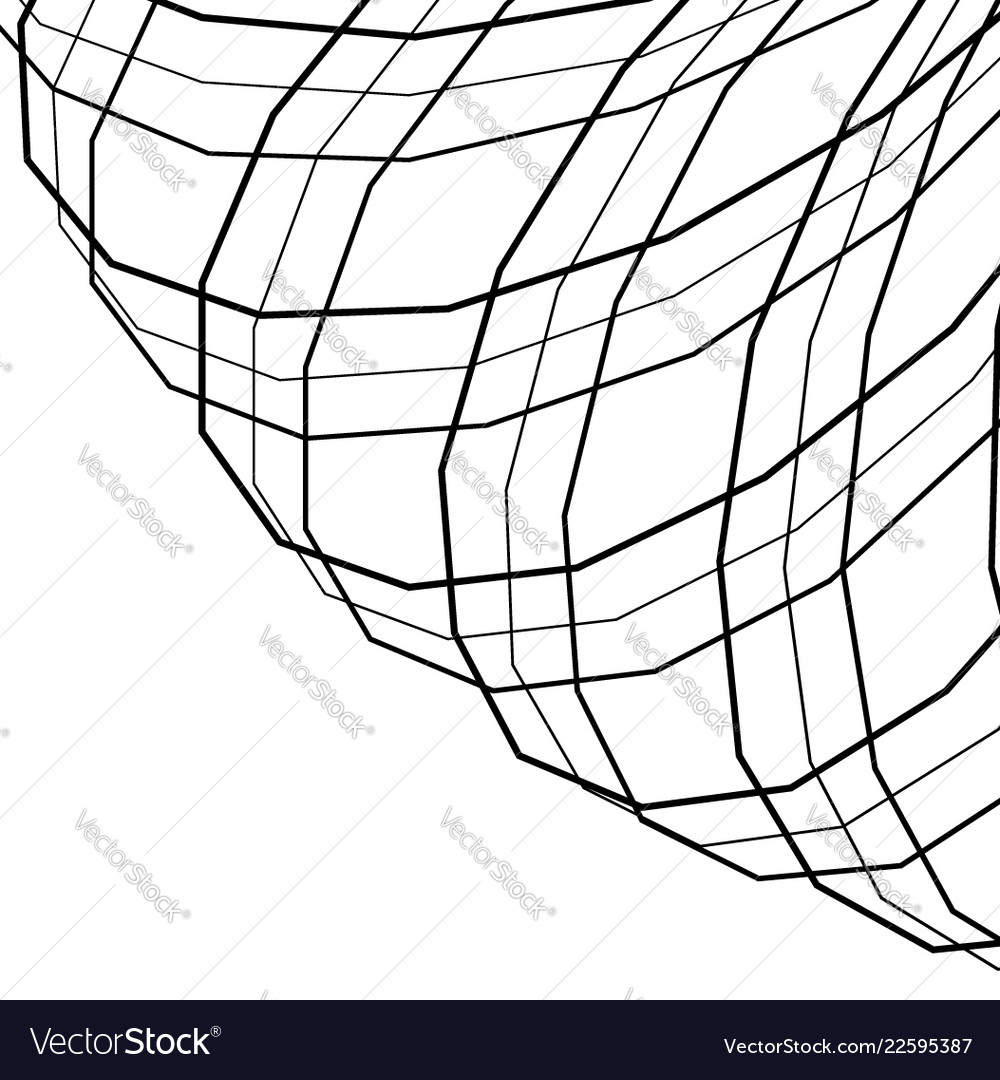 Square format background with intersecting vector image Square format background with intersecting