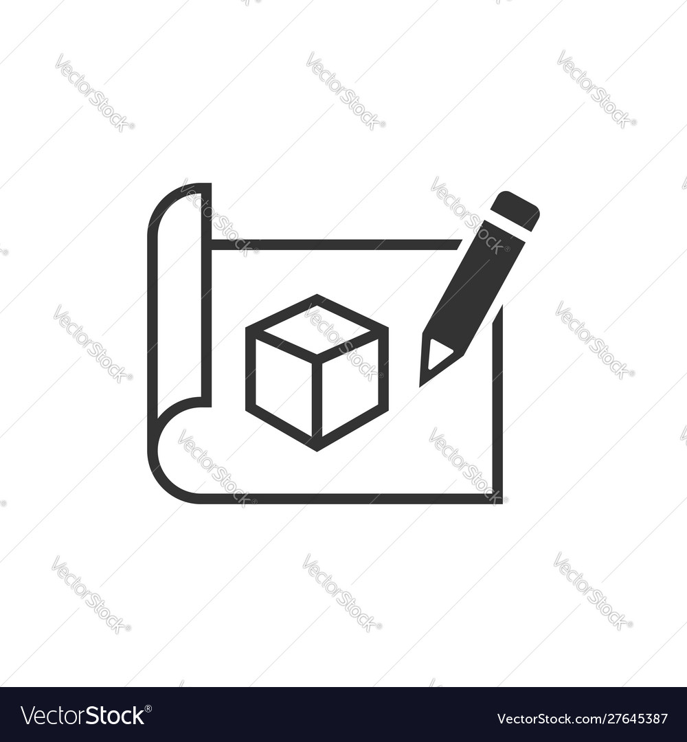 Startup Prototype Icon - Flat Style