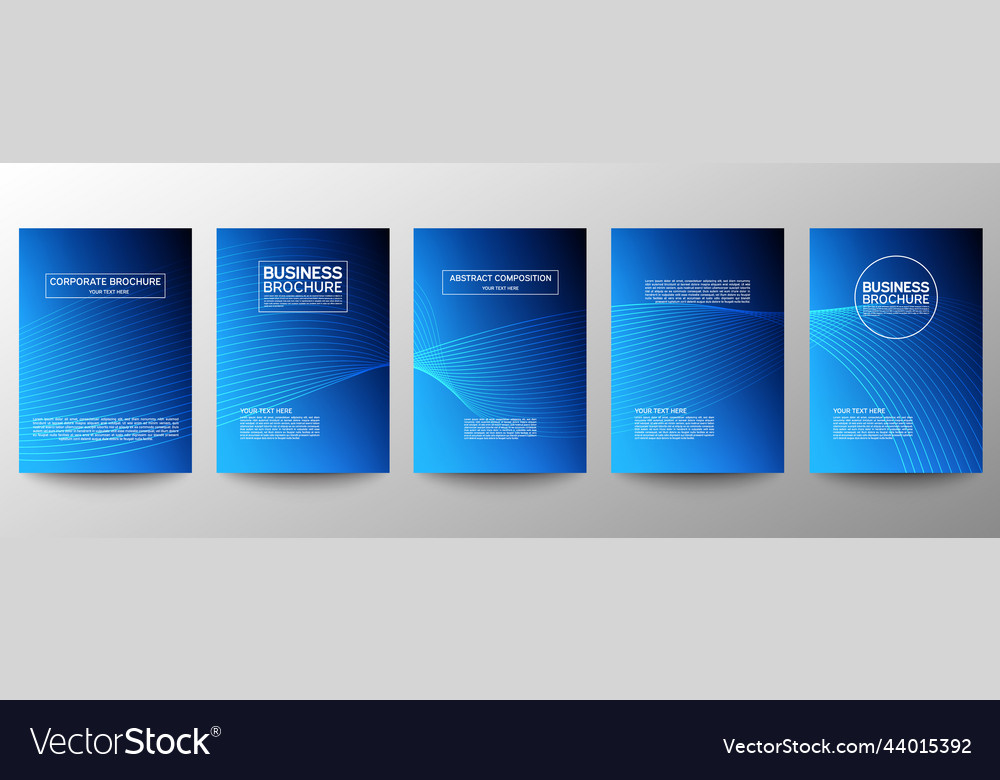 Cover geometric minimal set abstract line pattern vector image Cover geometric minimal set abstract line pattern
