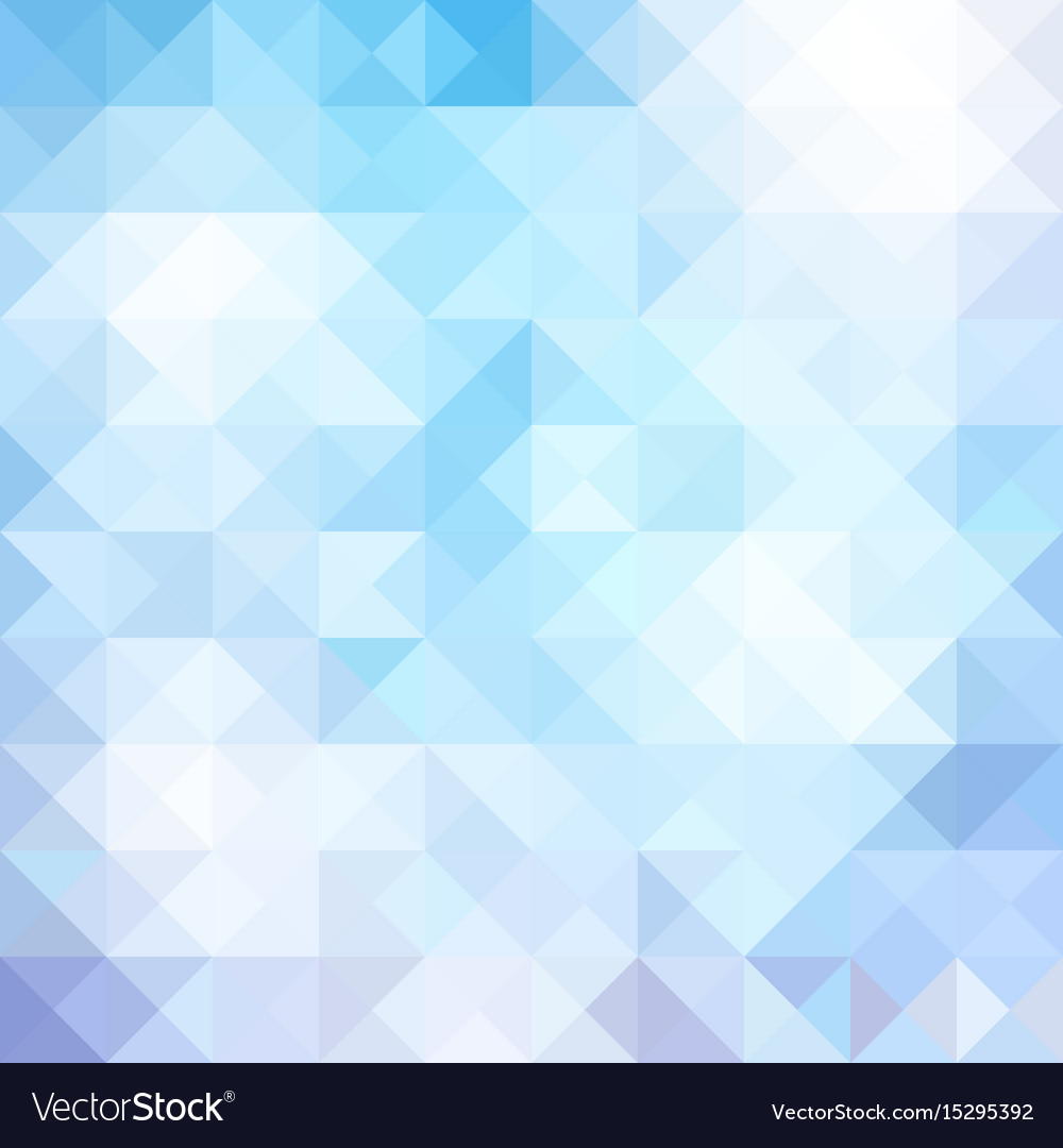 Geometric Blue Triangle Background