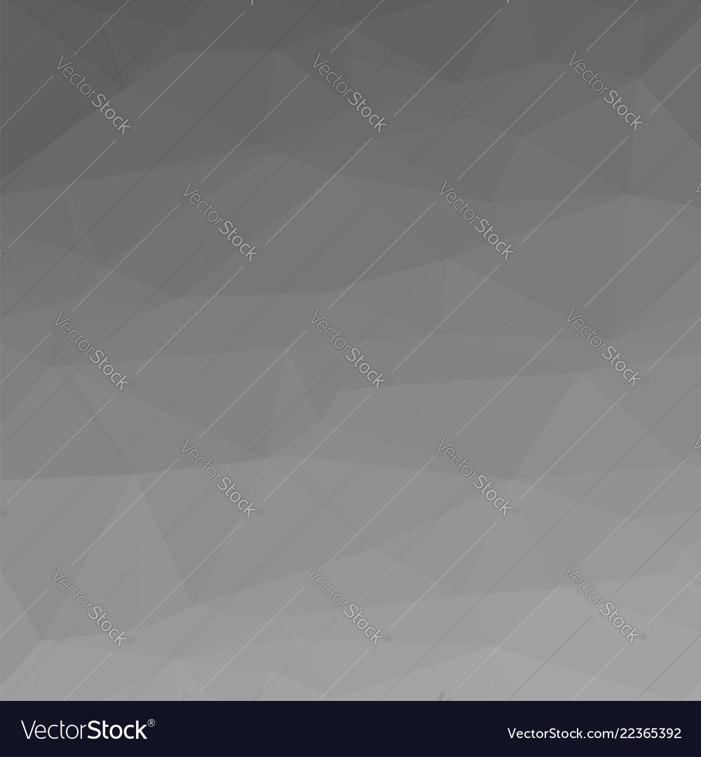 Grey polygonal background rumpled triangular vector image Grey polygonal background rumpled triangular