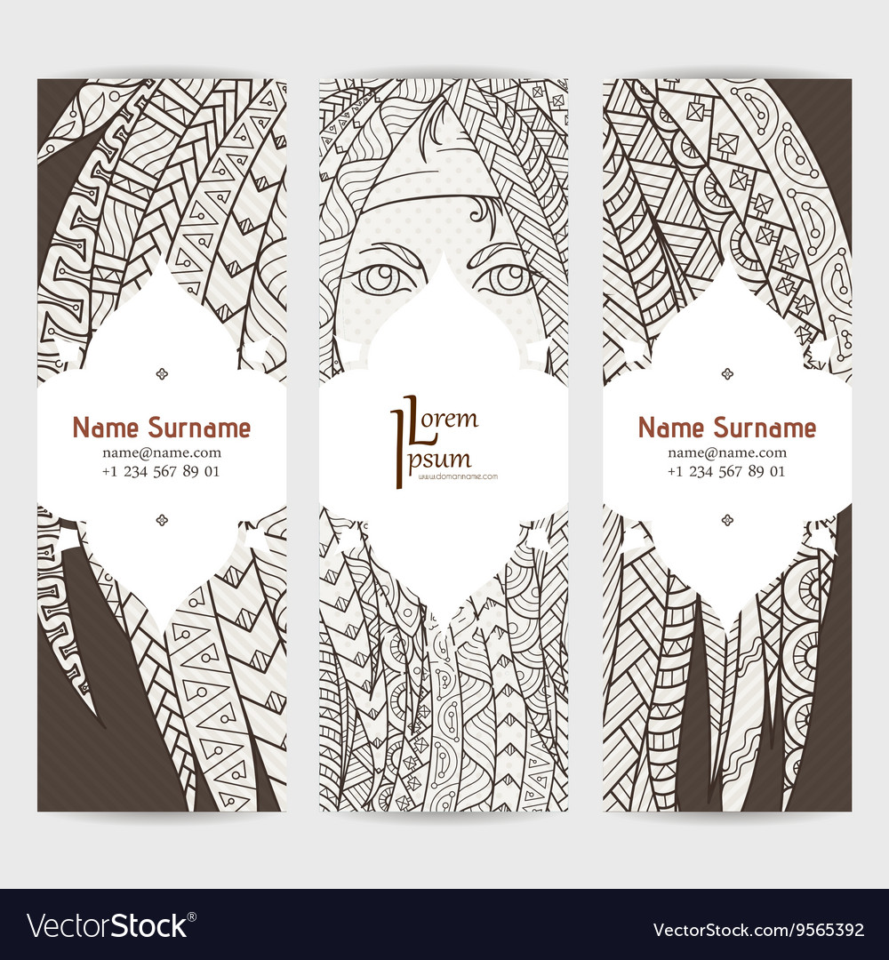 Set of design templates brochures