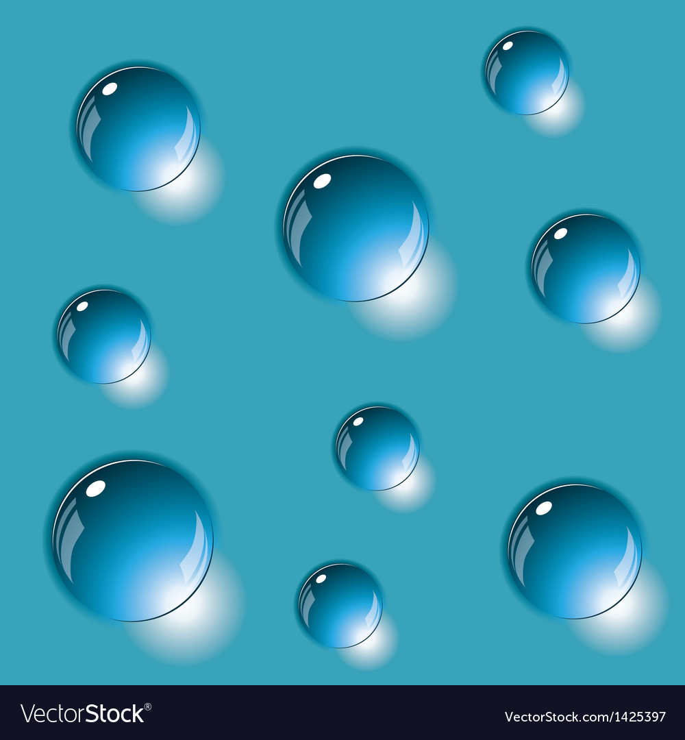Abstract background with bubbles in the layer