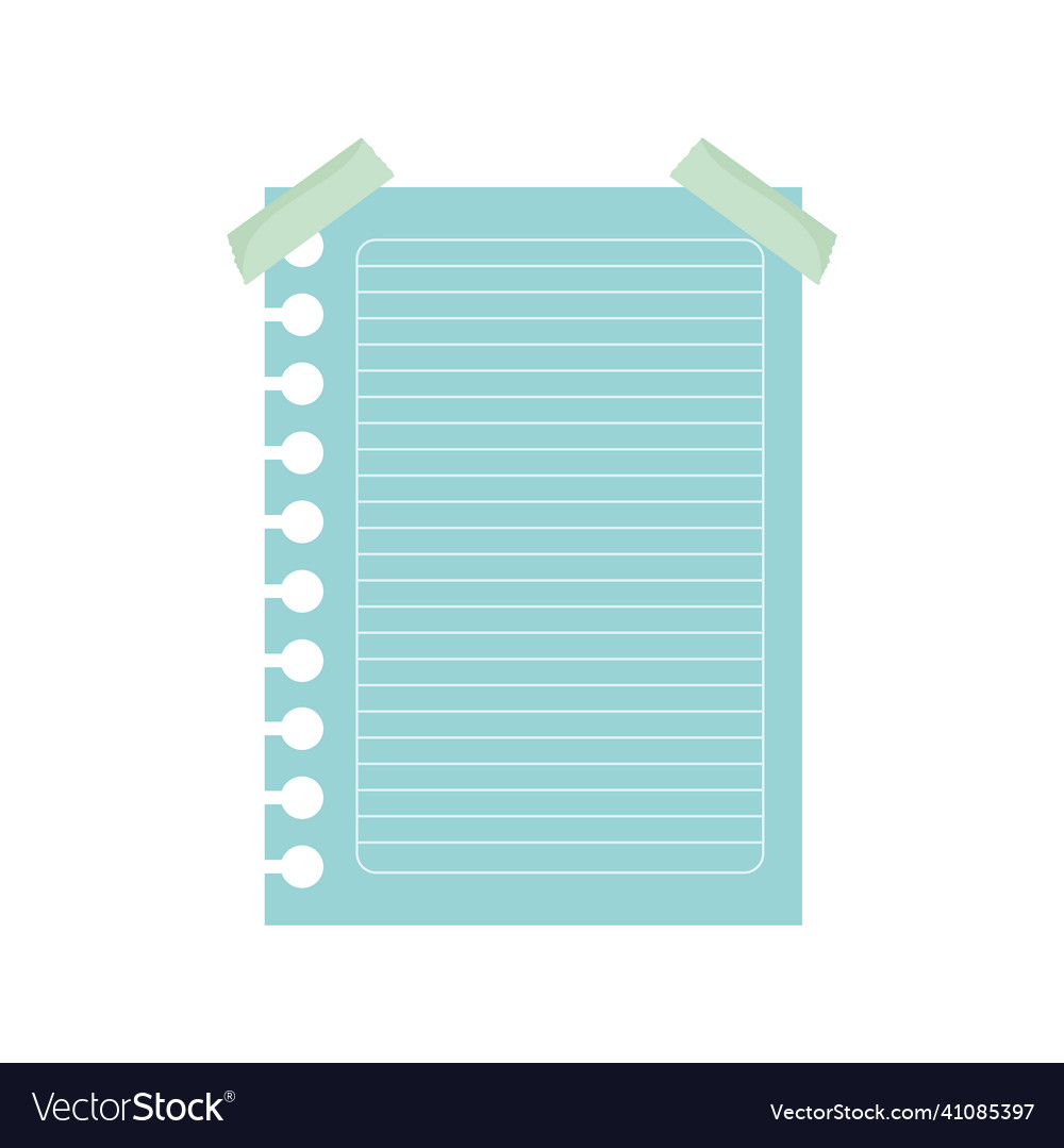 Blue torn paper Royalty Free Vector Image - VectorStock