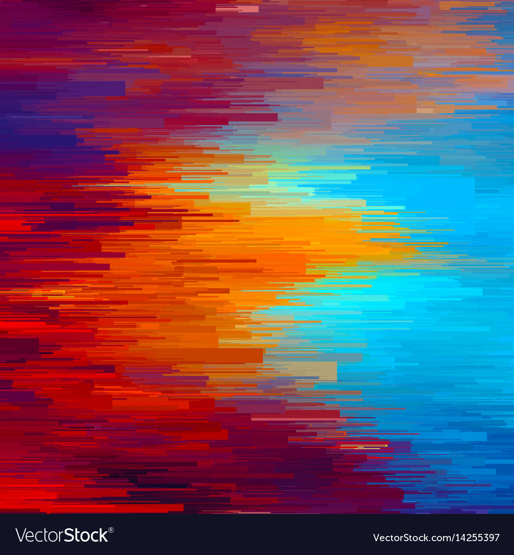 Glitch background digital image data