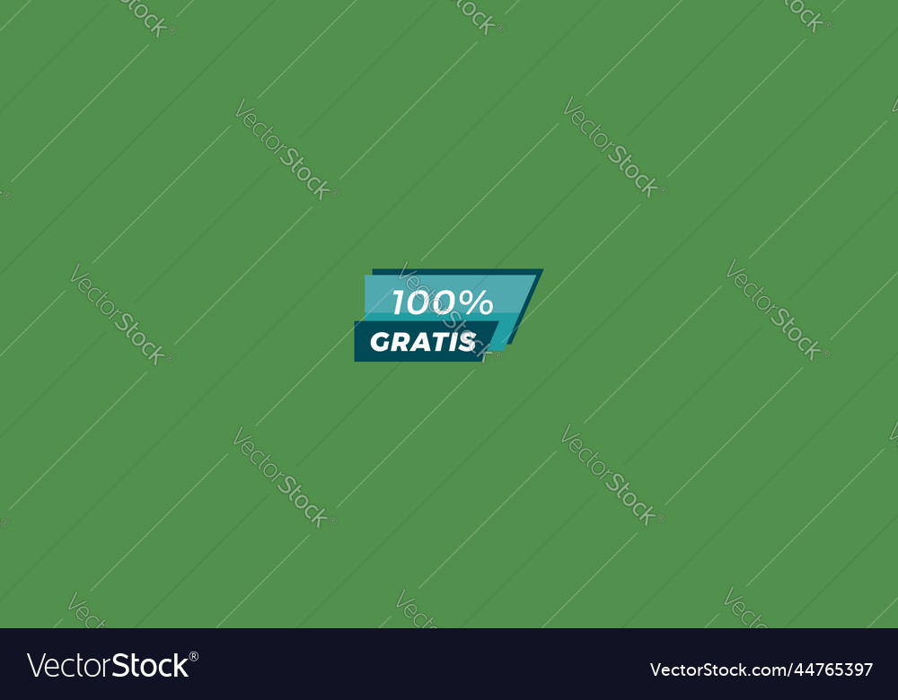 Gratis button template flat design