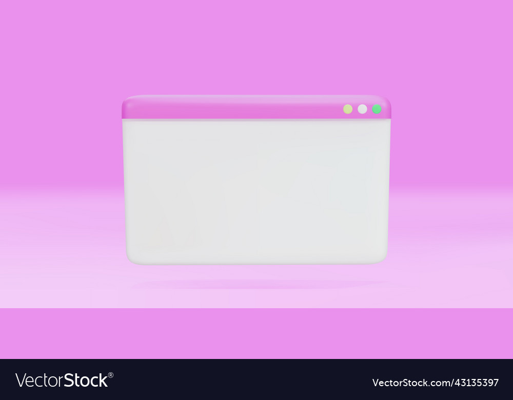 Minimal empty on web page layout background vector image Minimal empty on web page layout background