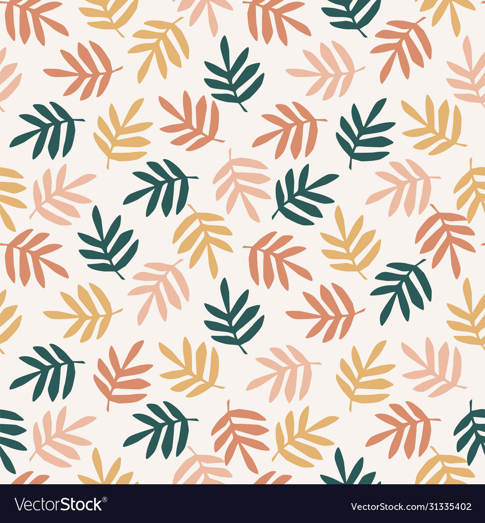 Abstract Leaf Pattern