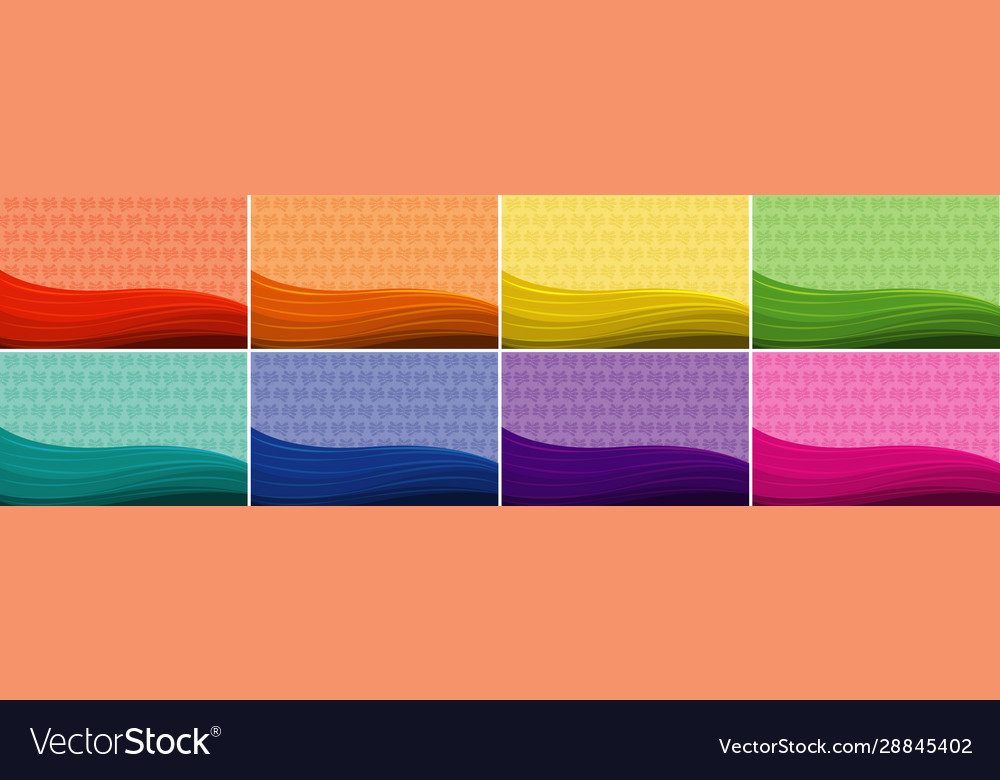 Background design with abstract patterns in many vector image Background design with abstract patterns in many